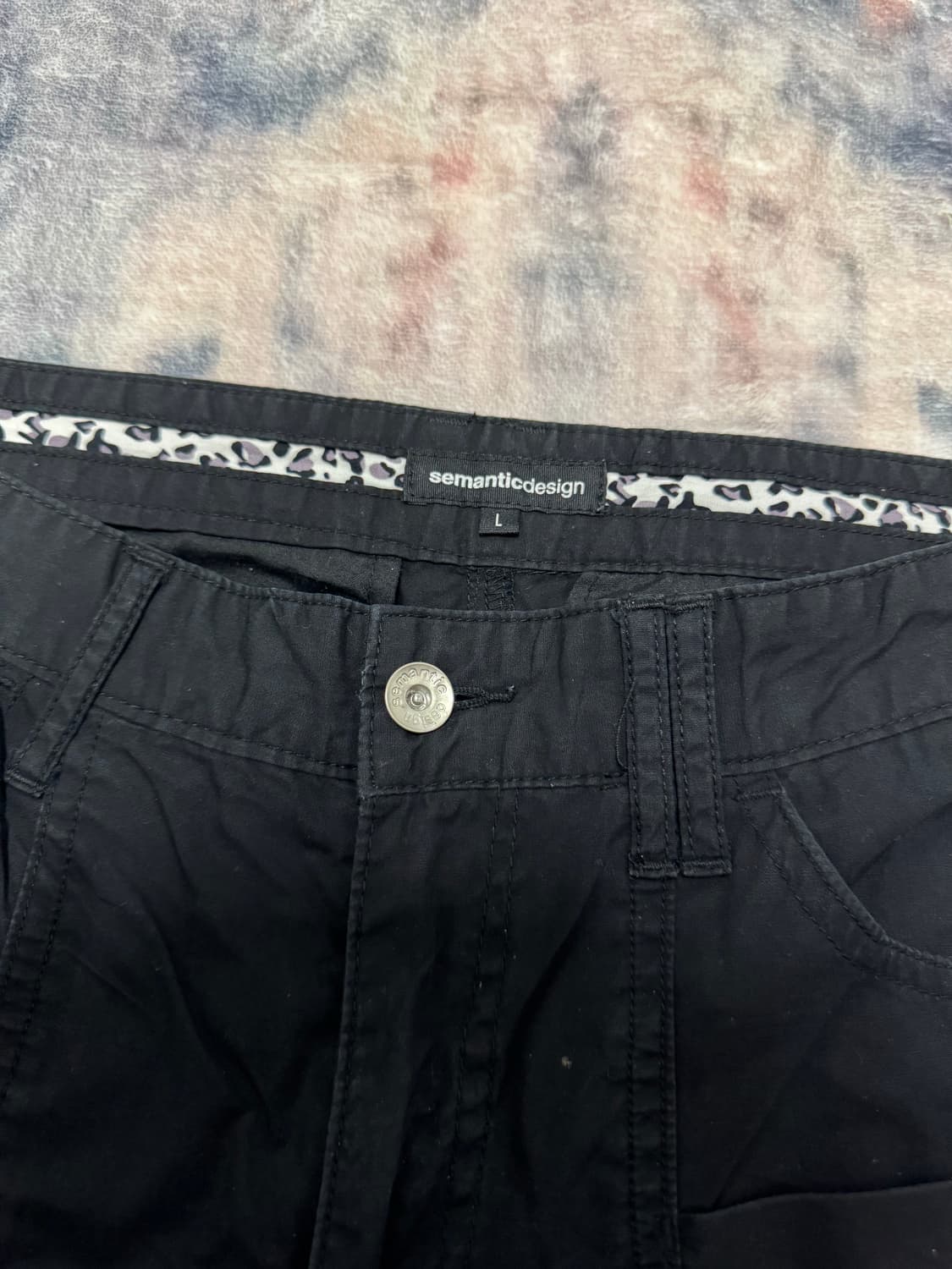 Semantic design shirring cargo pants  상품이미지9