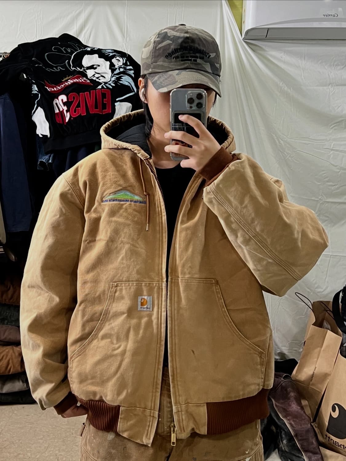 칼하트 덕액티브 워크자켓 상품이미지3