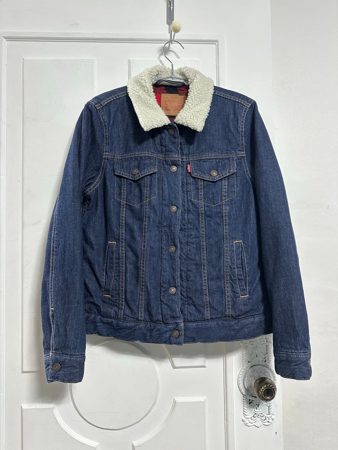 리바이스 쉐르파 다운 데님 트러커자켓 상품이미지1