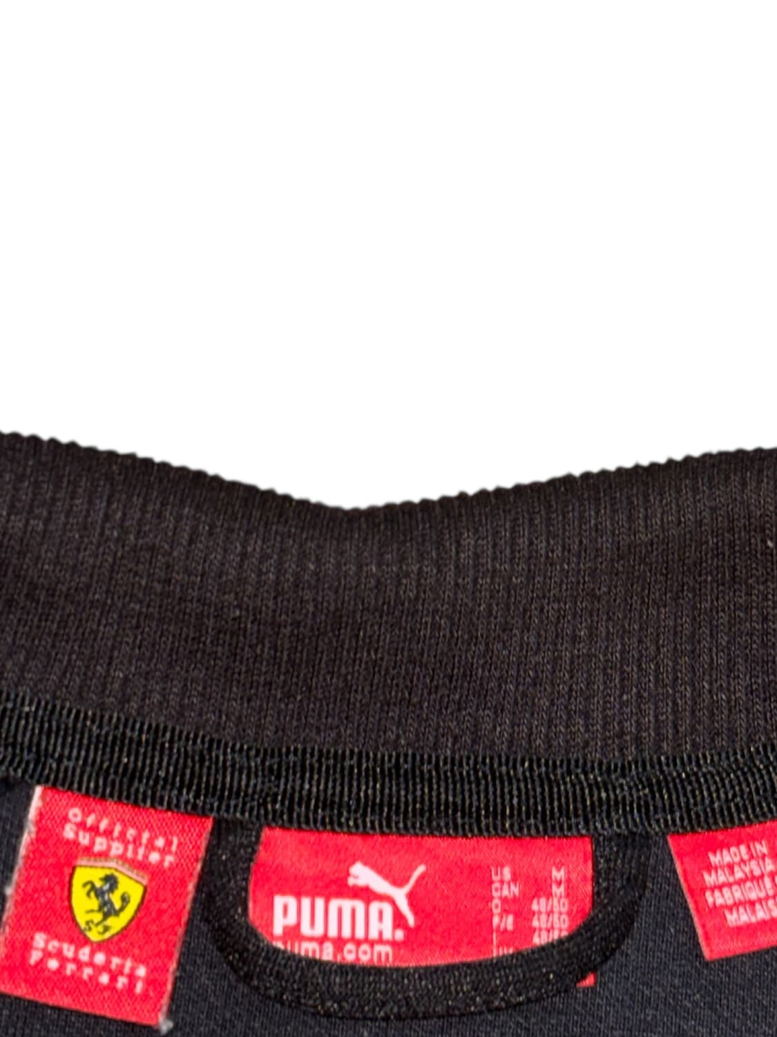 퓨마 x 페라리 빈티지 져지 트랙탑 상품이미지5