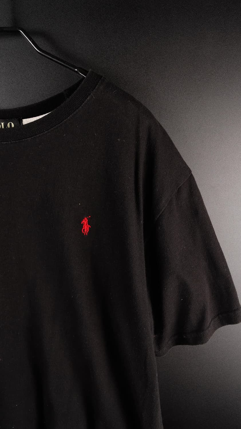 폴로랄프로렌 검정 반팔 상품이미지3