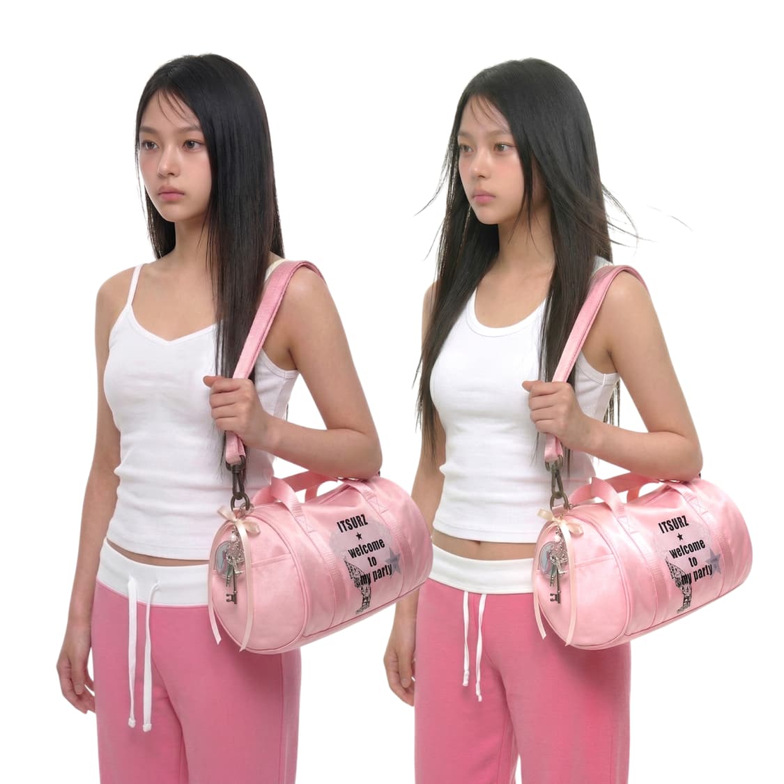 [ITSURz] nitto’s bag -PINK 상품이미지3