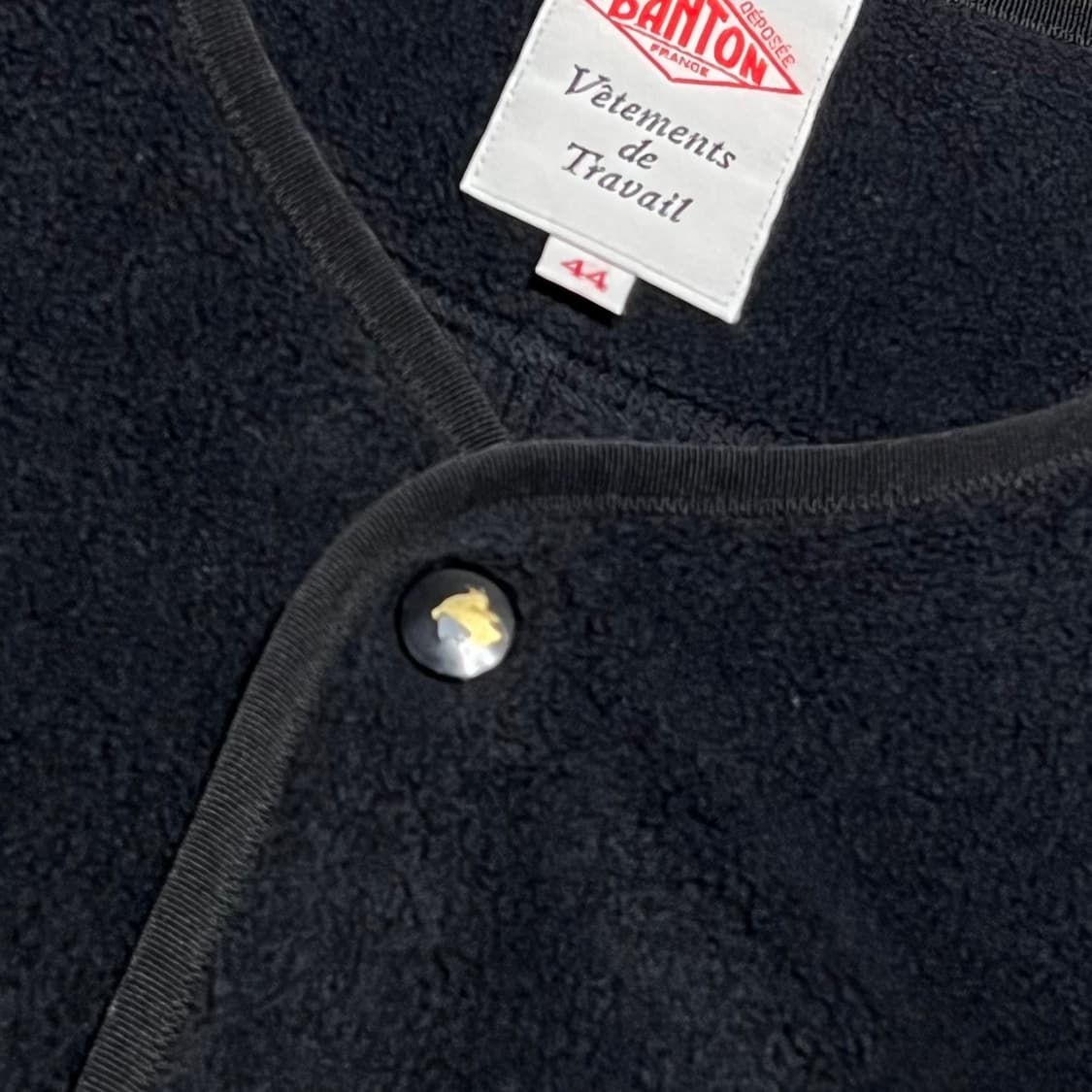 44 단톤 칼라리스 노카라 블랙 플리스 상품이미지6