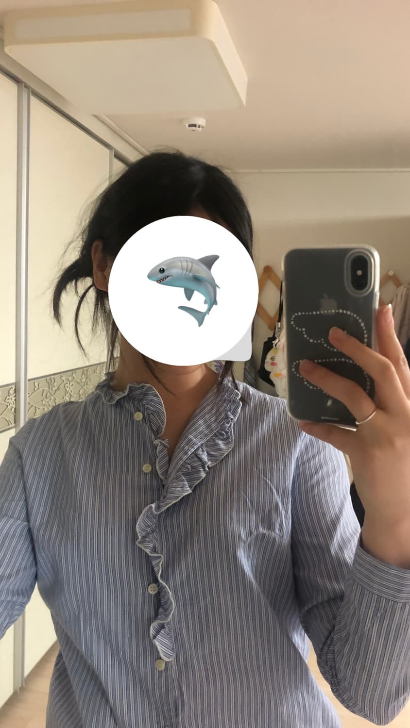 스트라이프 블라우스 상품이미지3