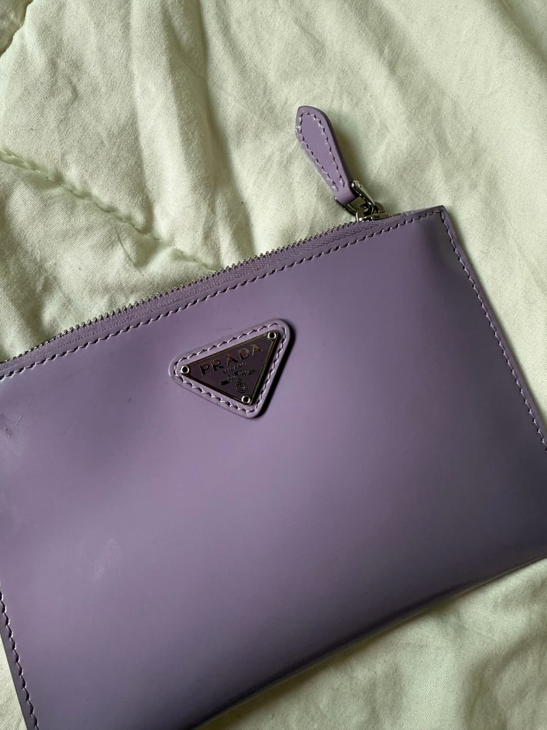 정품 프라다 스몰 시퀸드 메쉬 토트백 상품이미지7