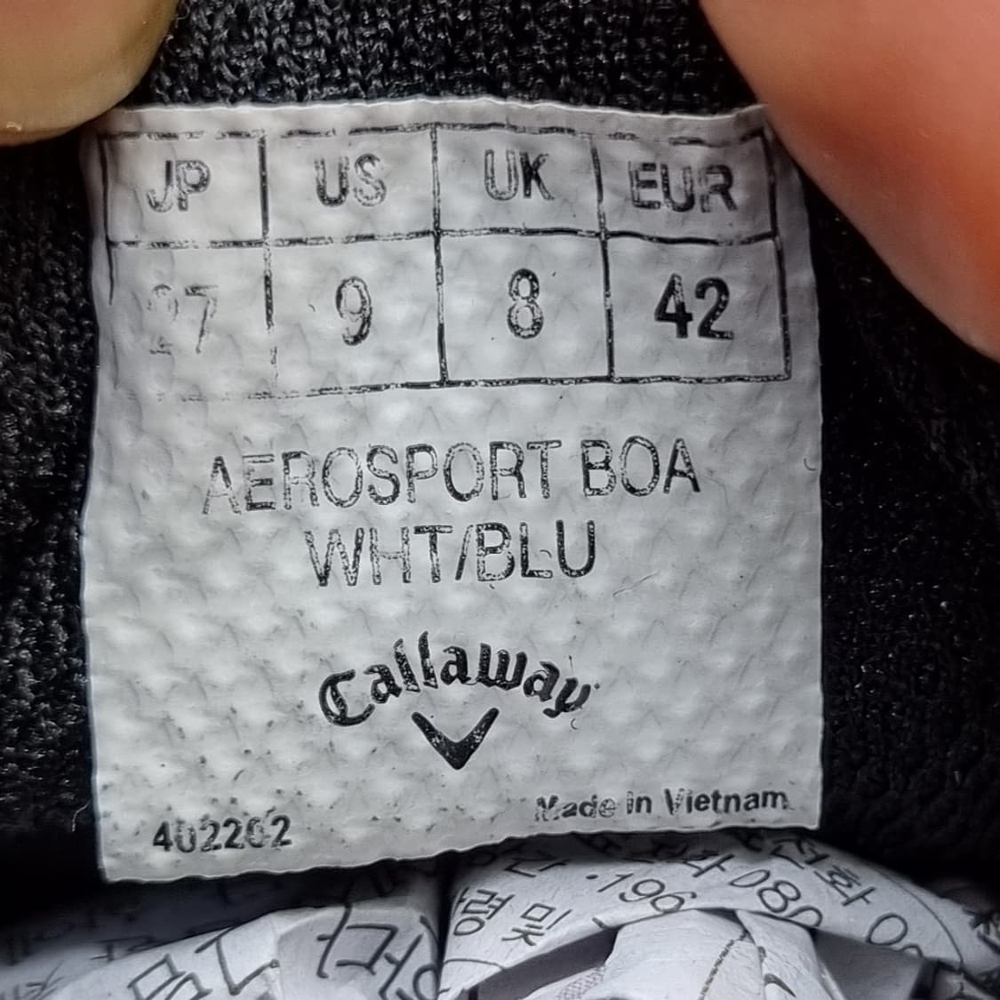 캘러웨이 에어로보아 남성골프화270 상품이미지6