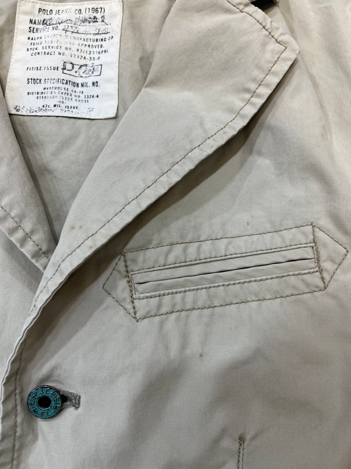 폴로 진스 3B 스탠드카라 블레이저 자켓 상품이미지6