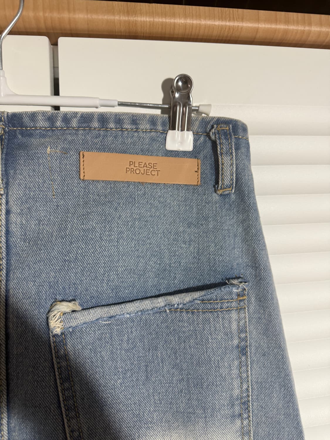 plzproject 데님스커트 1 상품이미지4