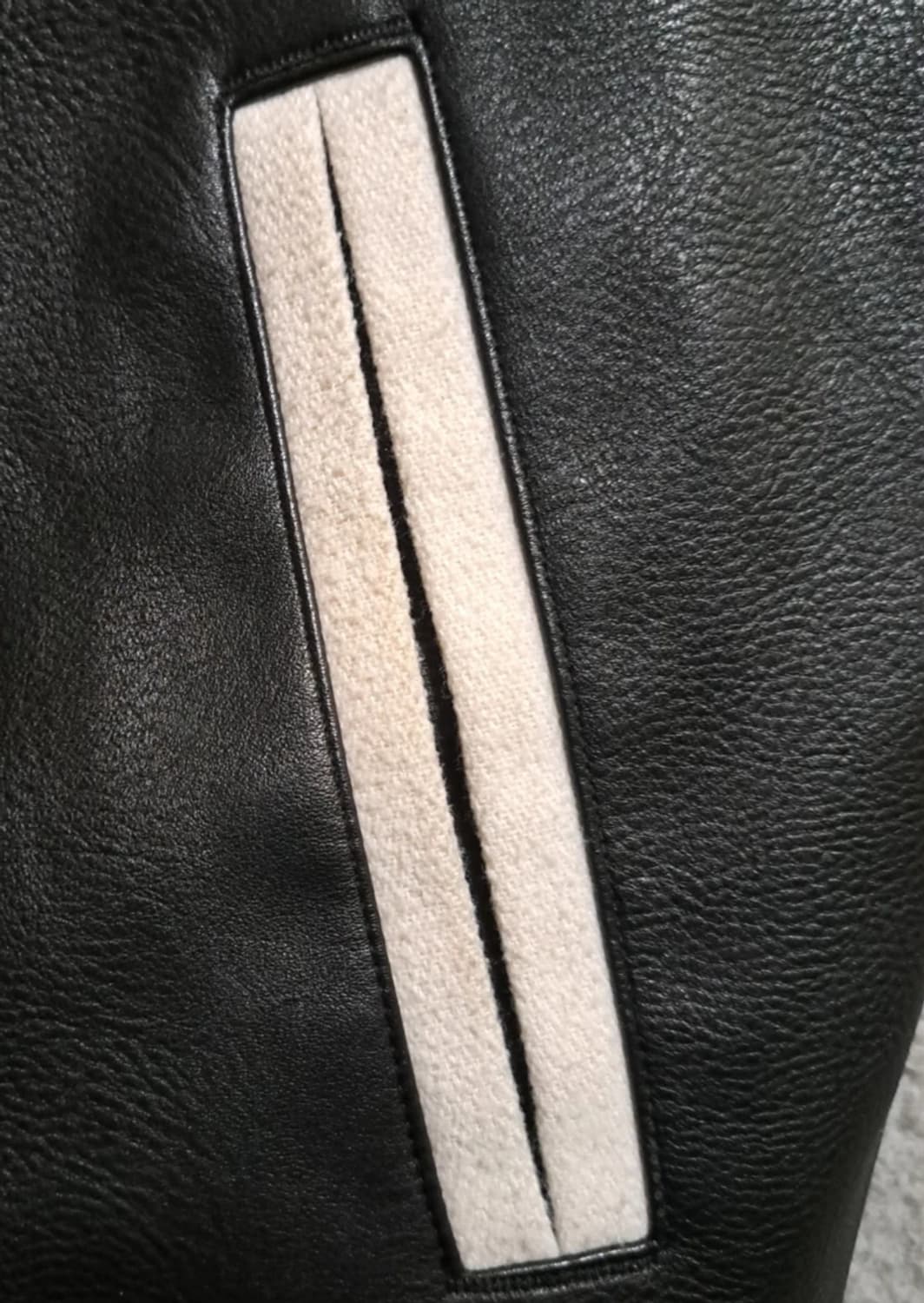 플레이보이 x 팩선 헤리티지 바시티 자켓 블랙 상품이미지4