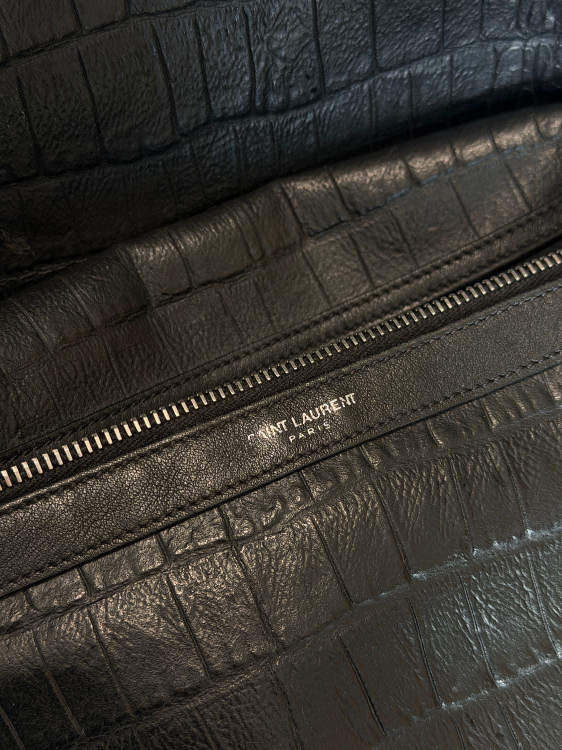 생로랑 크로커다일 백팩 상품이미지5