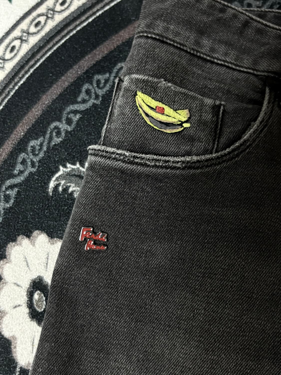 펜디 fendi 남자 데님 팬츠 상품이미지3