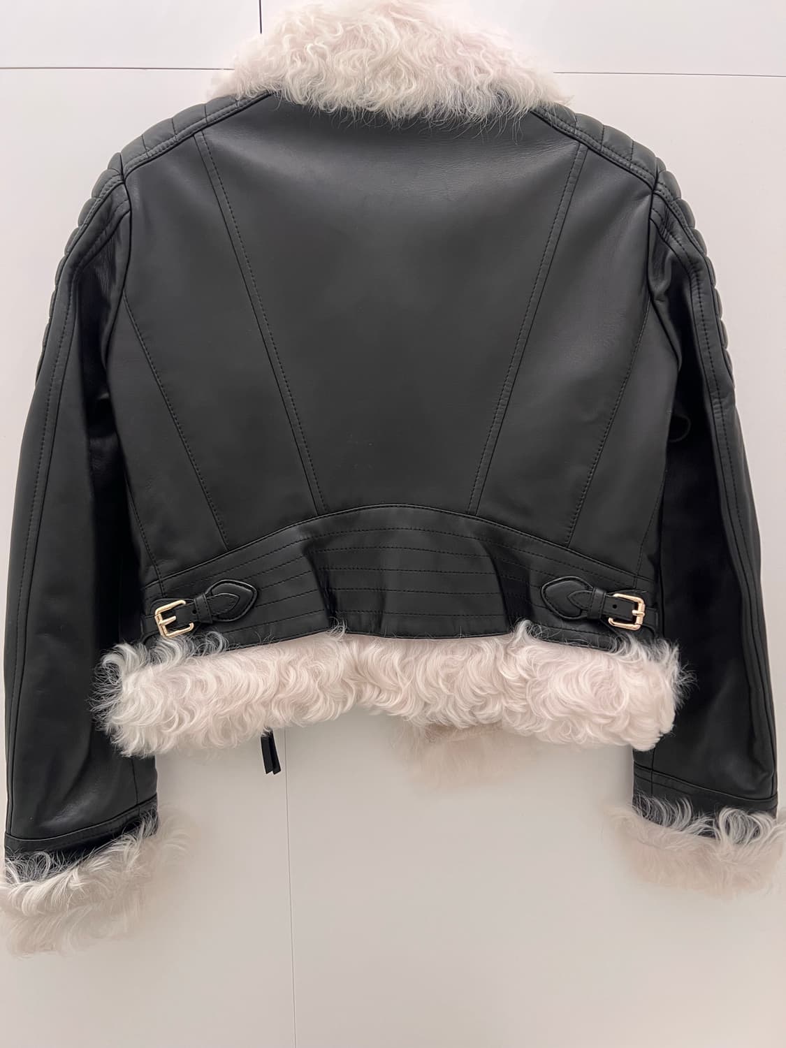 버버리 레더 무스탕 38 상품이미지6