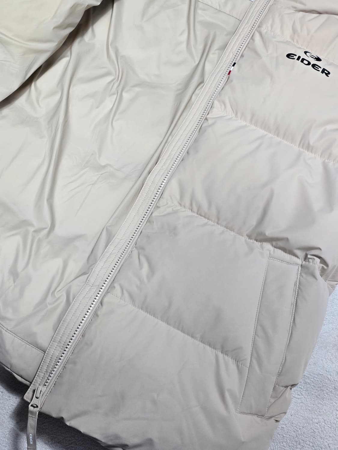 24FW 아이더 스테롤P 베이지 패딩 다운 자켓 L 상품이미지6