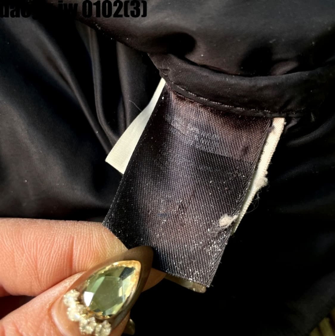 노스페이스 구형 미들로고 눕시 패딩 상품이미지5