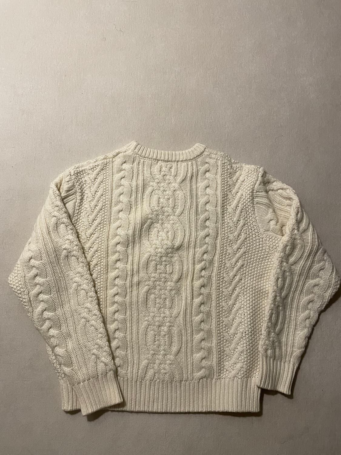 월스와일무브먼트 헤비 케이블 스웨터 니트 1사이즈 상품이미지2