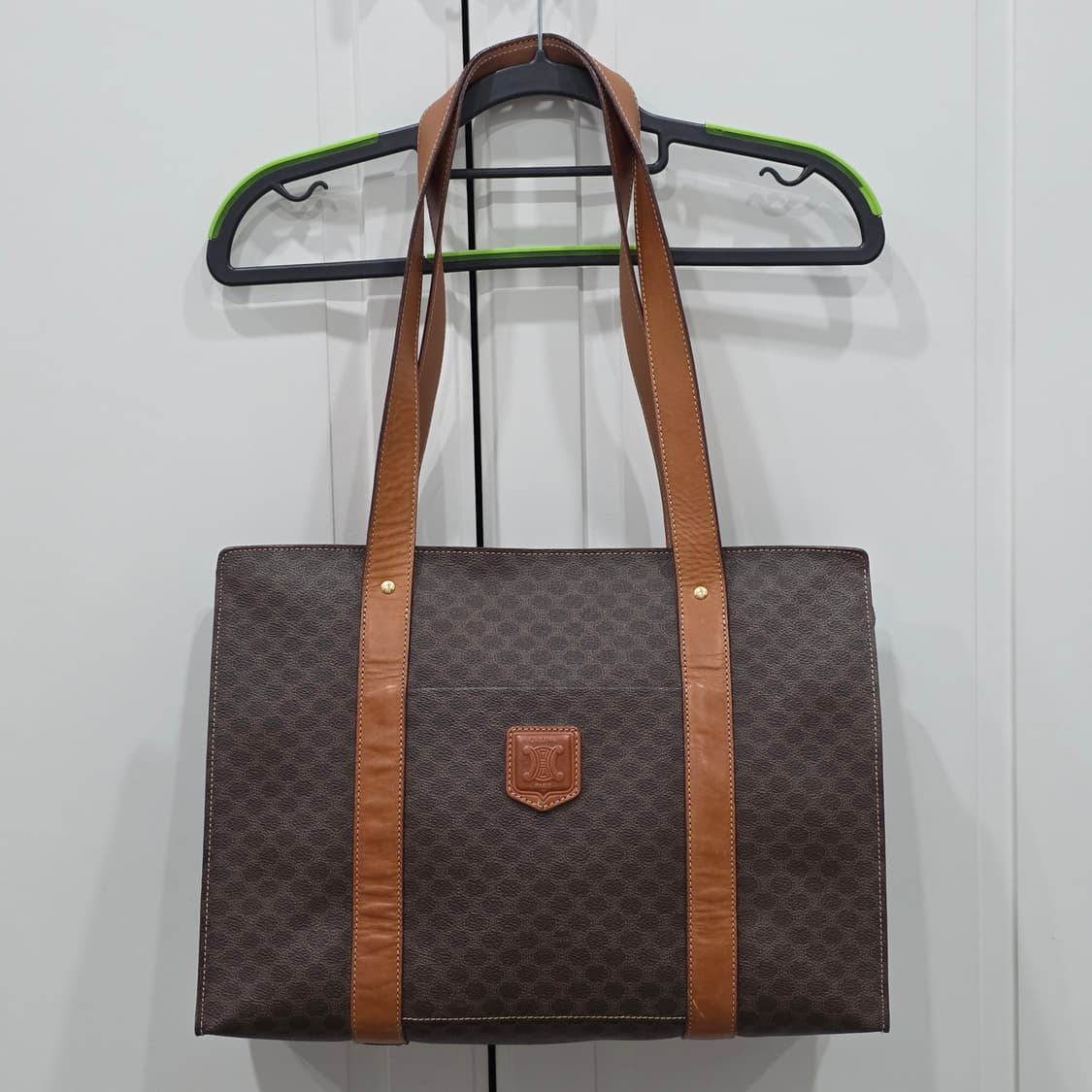 셀린느 빈티지 마카담 브라운 숄더백 쇼퍼백(주우재백) 상품이미지1