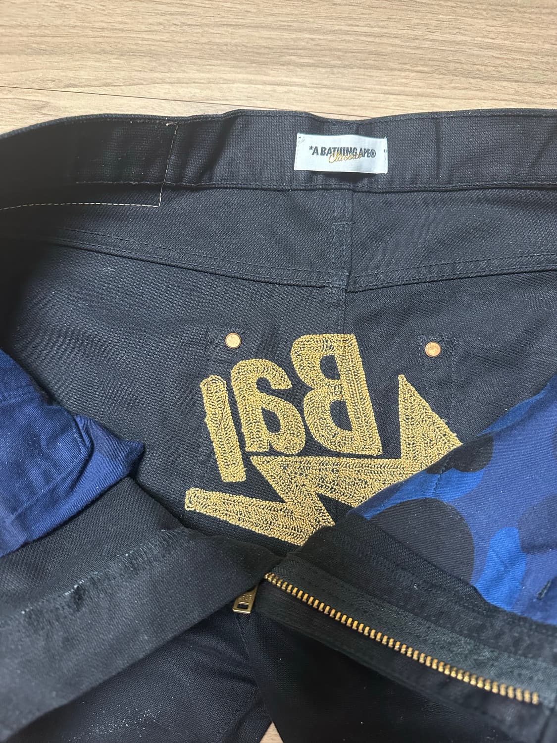 베이프 10s 백로고 팬츠 상품이미지5