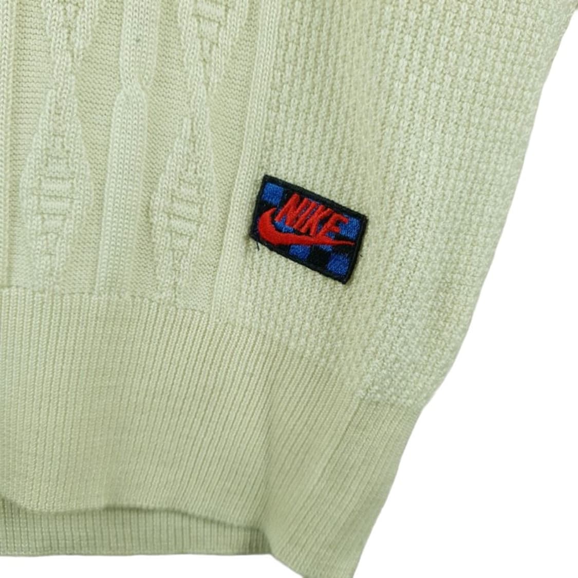 [남100]나이키 아이보리 80S 니트 조끼[Y61-260] 상품이미지4