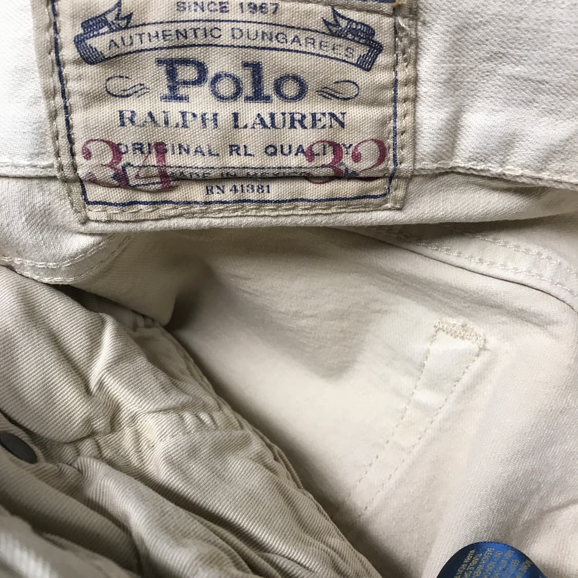 폴로 랄프로렌 아이보리 팬츠 34/32 상품이미지7