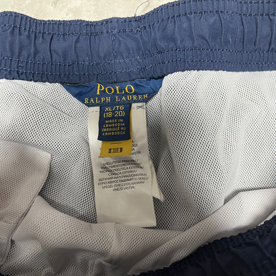 POLO 폴로 랄프로렌 멀티포니 자수 수영복 보이즈 XL(18-20) 상품이미지2