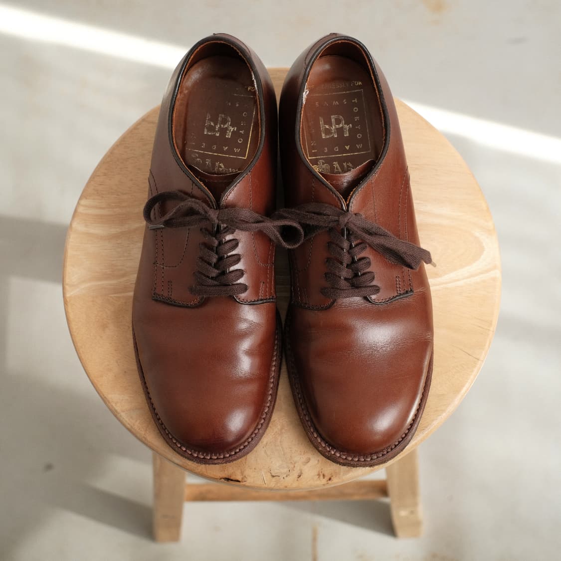 알든 53524 6.5D 먼슨 카프 브라운 밀리터리라스트 더비 상품이미지8