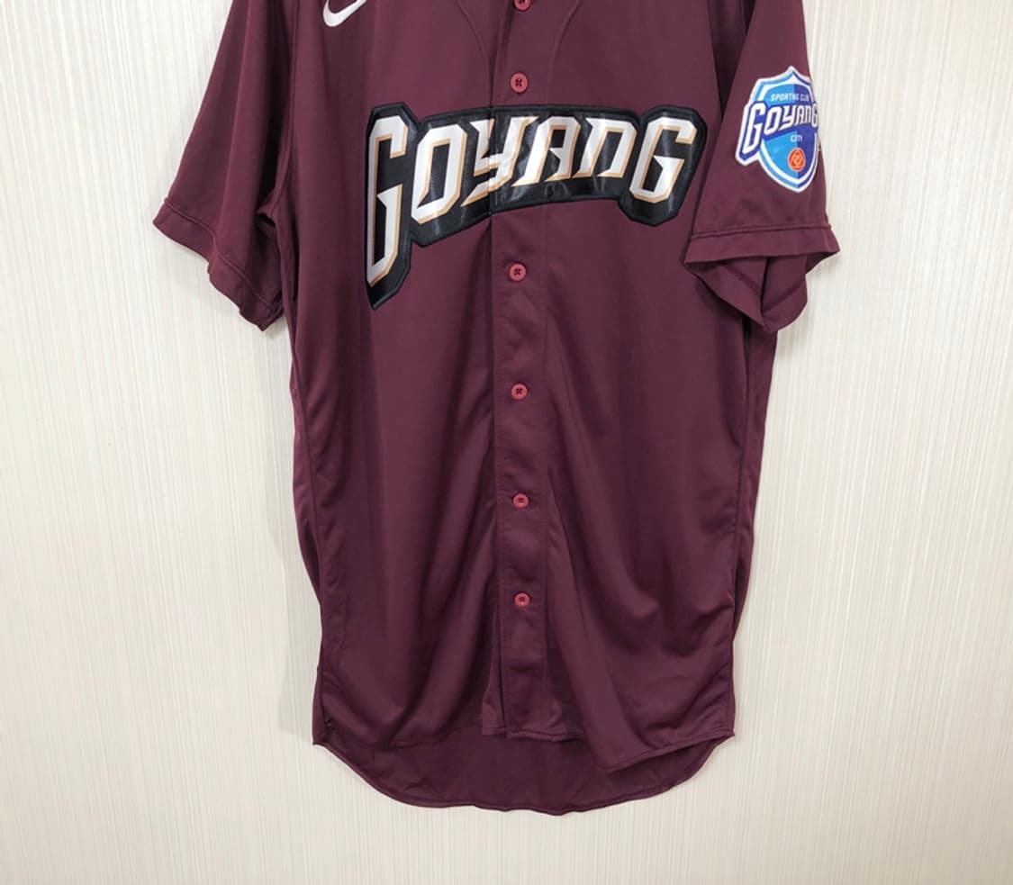 나이키 고양히어로즈 선수실착 원정유니폼/져지 XL #23 예진원 상품이미지3