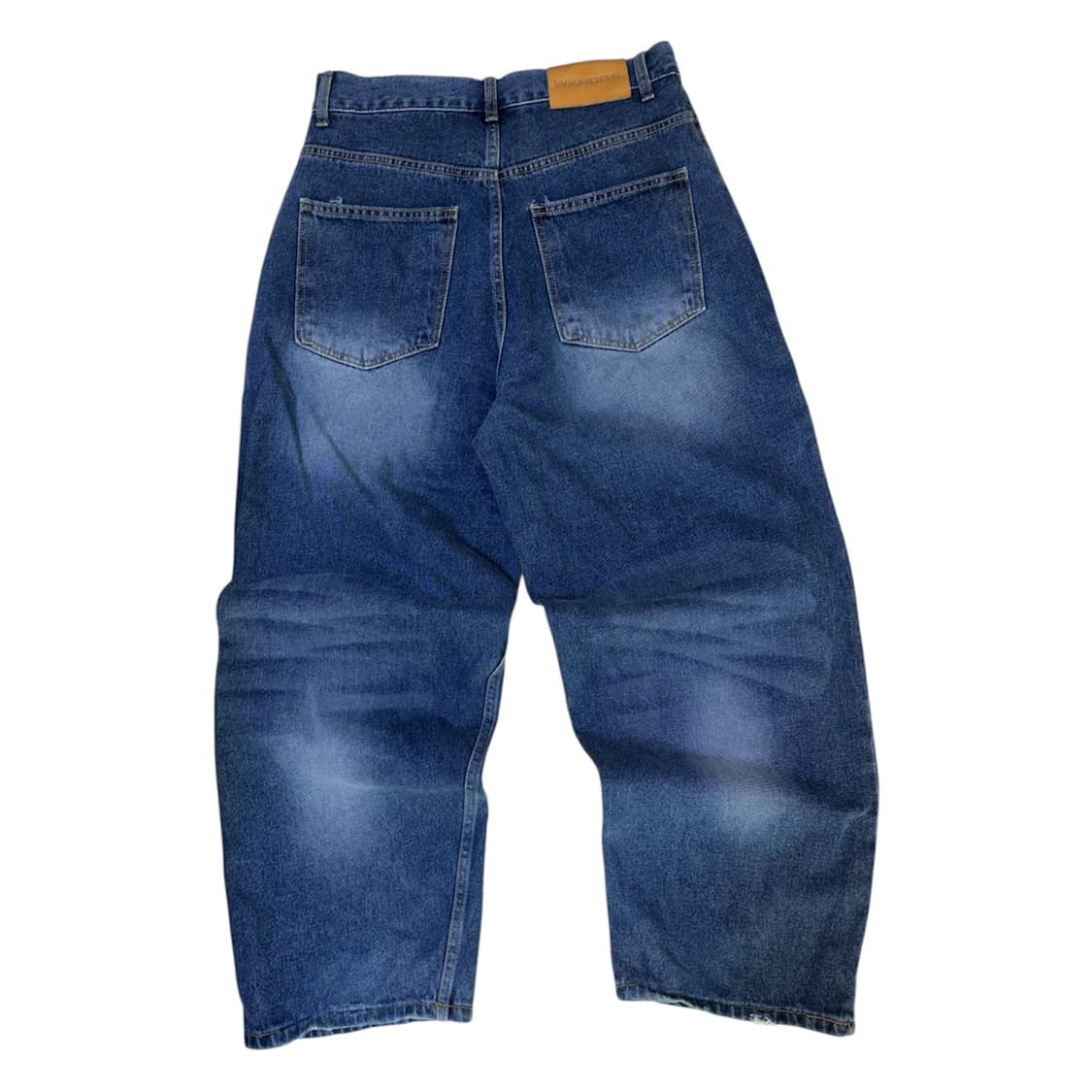 [WKNDRS] 위켄더스 벌룬핏 스티치 디스트레시드 데님팬츠 M 상품이미지2