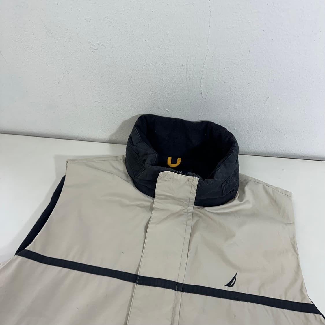 XL 노티카 딥아이보리 뒷면포켓포인트 베스트점퍼 상품이미지6