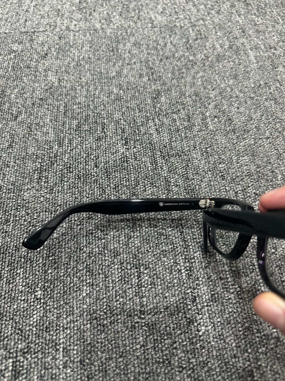 60s 레드닷 아메리칸 옵티컬 맨하탄 블랙 48/23 상품이미지6