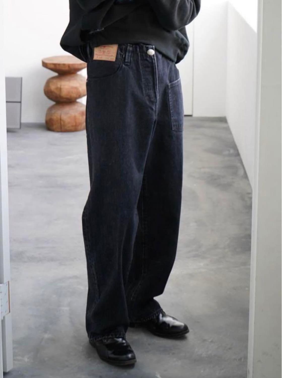 [3] sunsea altanating bk denim 상품이미지2