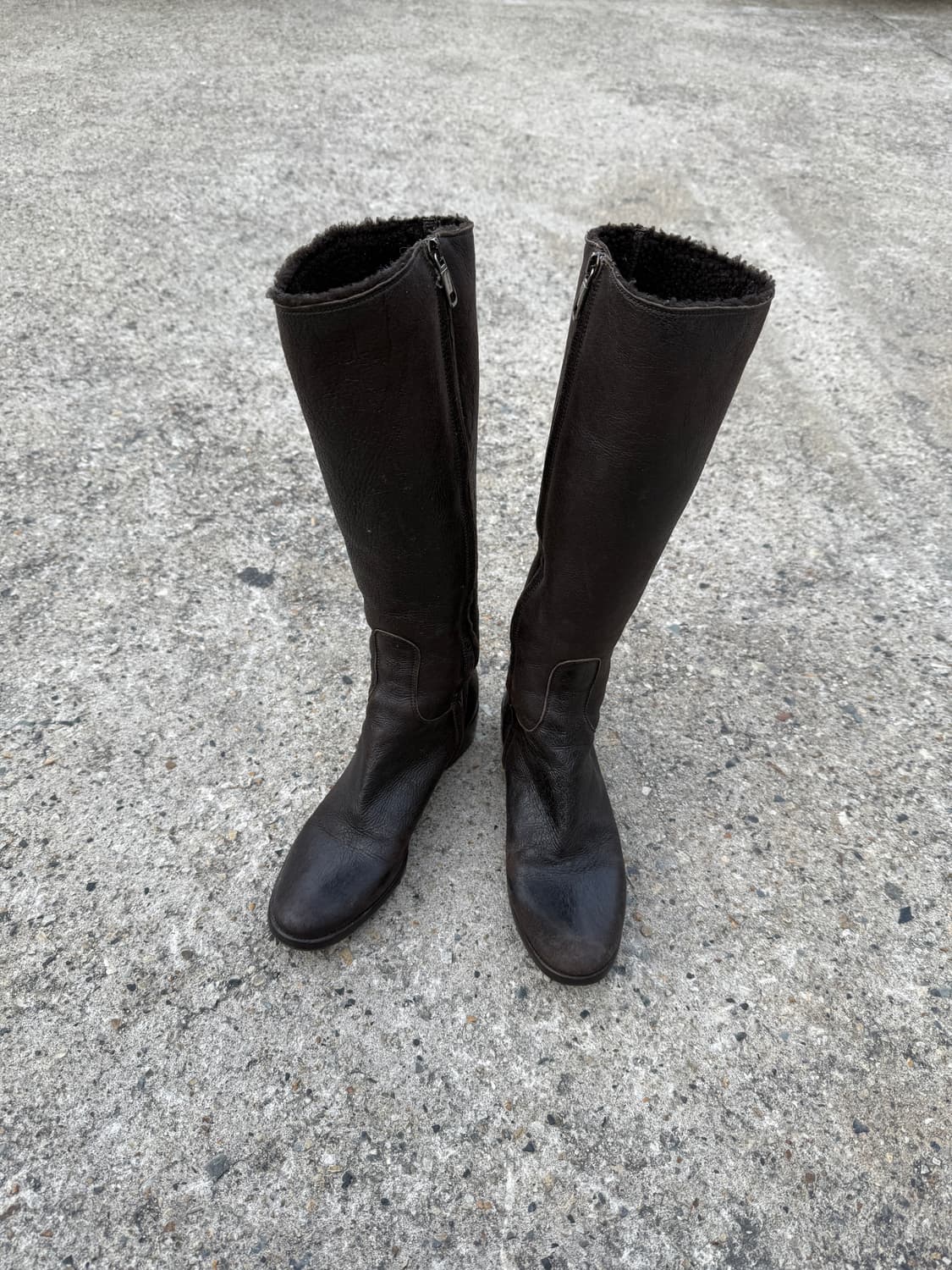 질샌더 레더 부츠 상품이미지1