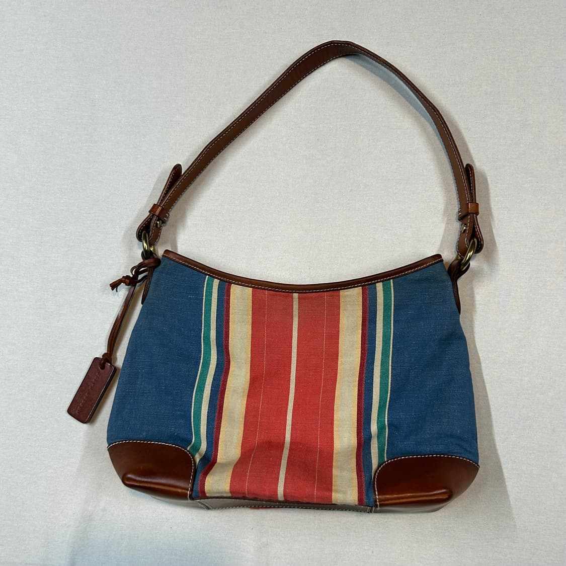 폴로 랄프로렌 스트라이프 호보백 숄더백 가방 상품이미지1