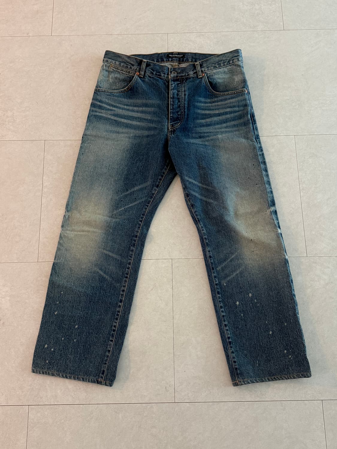 (XL) 블랙아웃 데님 상품이미지1