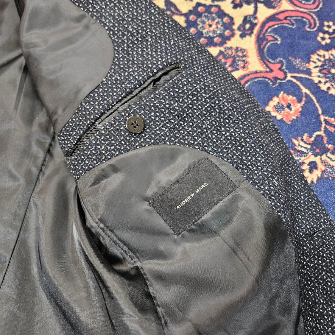 앤드류마크 네프 트위드 바스켓 블레이져 자켓 상품이미지7