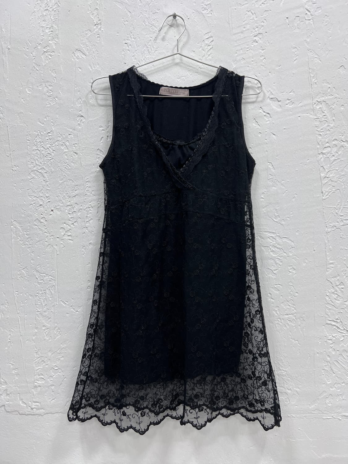 oriental black lace dress 상품이미지1