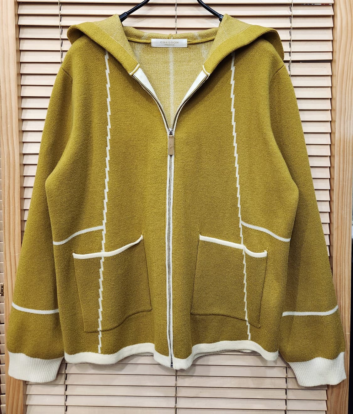 (새상품)크레송 프레스티지 니트 후드 상품이미지1