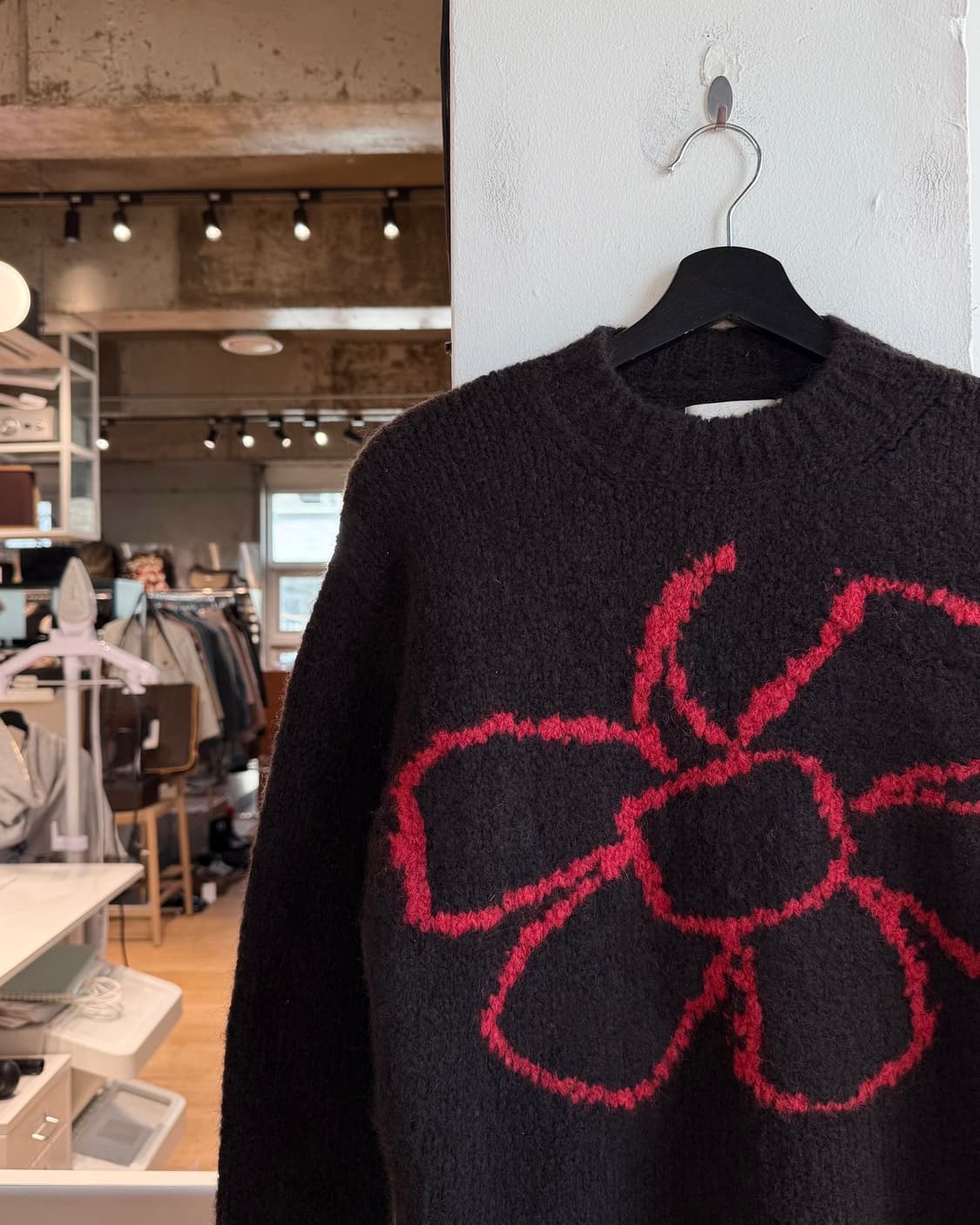 팔로마울 브라운 플로레케 울 니트  상품이미지4