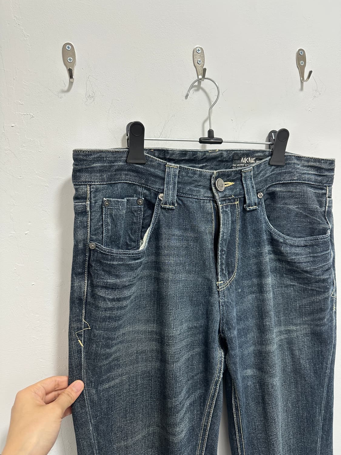 Vintage NKNE jeans washing denim pants 상품이미지6