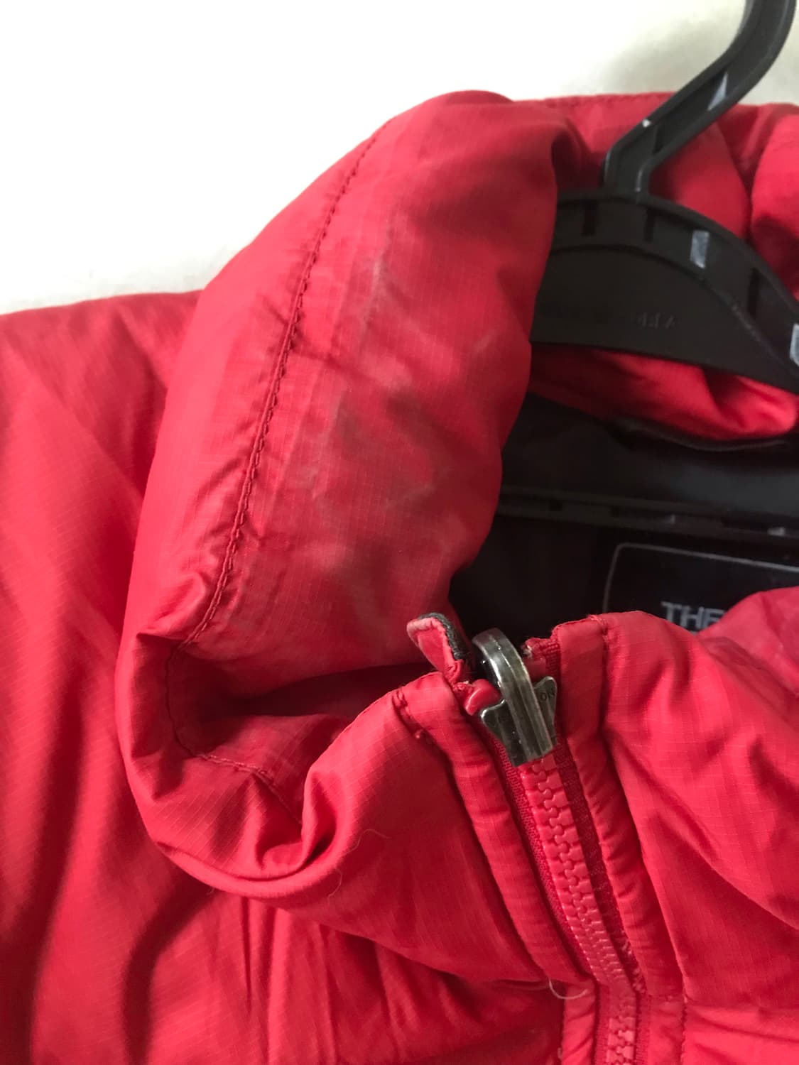 노페 레드 패딩 상품이미지8