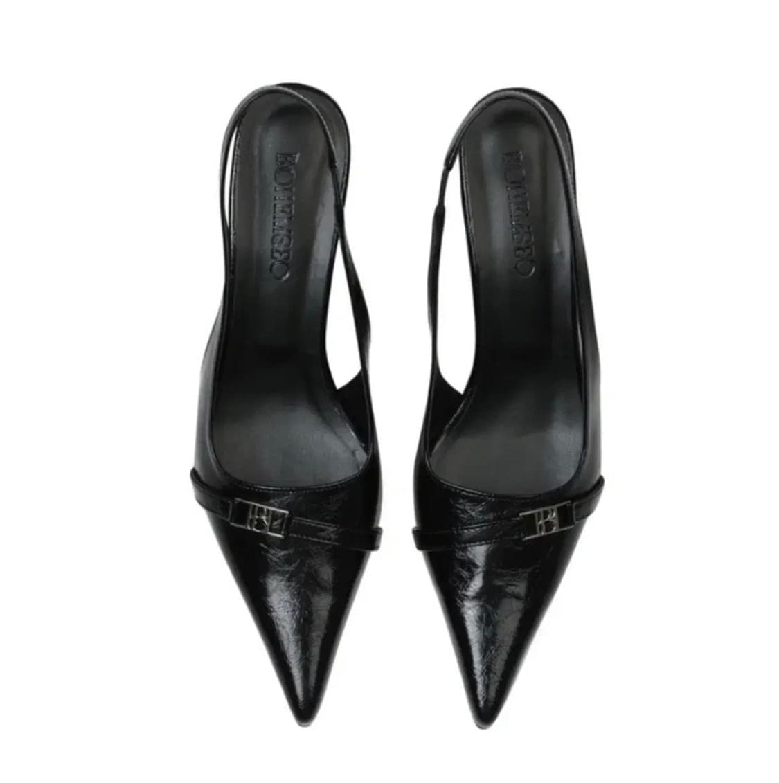 보헤미안서울 보헴서 메탈 슬링백 구두 225 상품이미지1