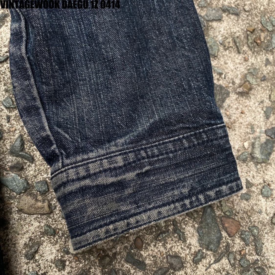 후부 데님 트러커자켓 상품이미지3