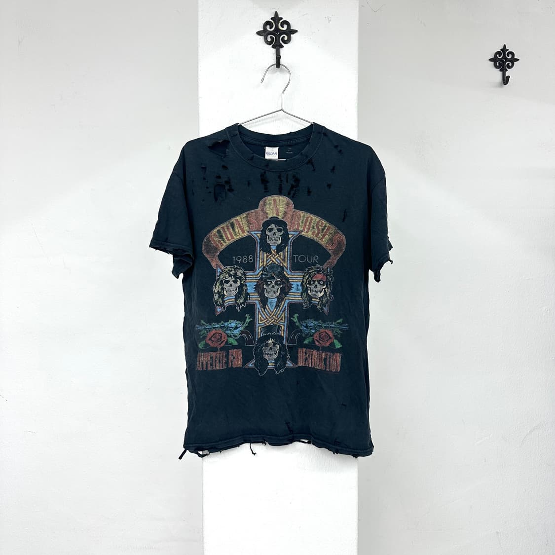 Guns n Roses damaged 1988 tour short 상품이미지3