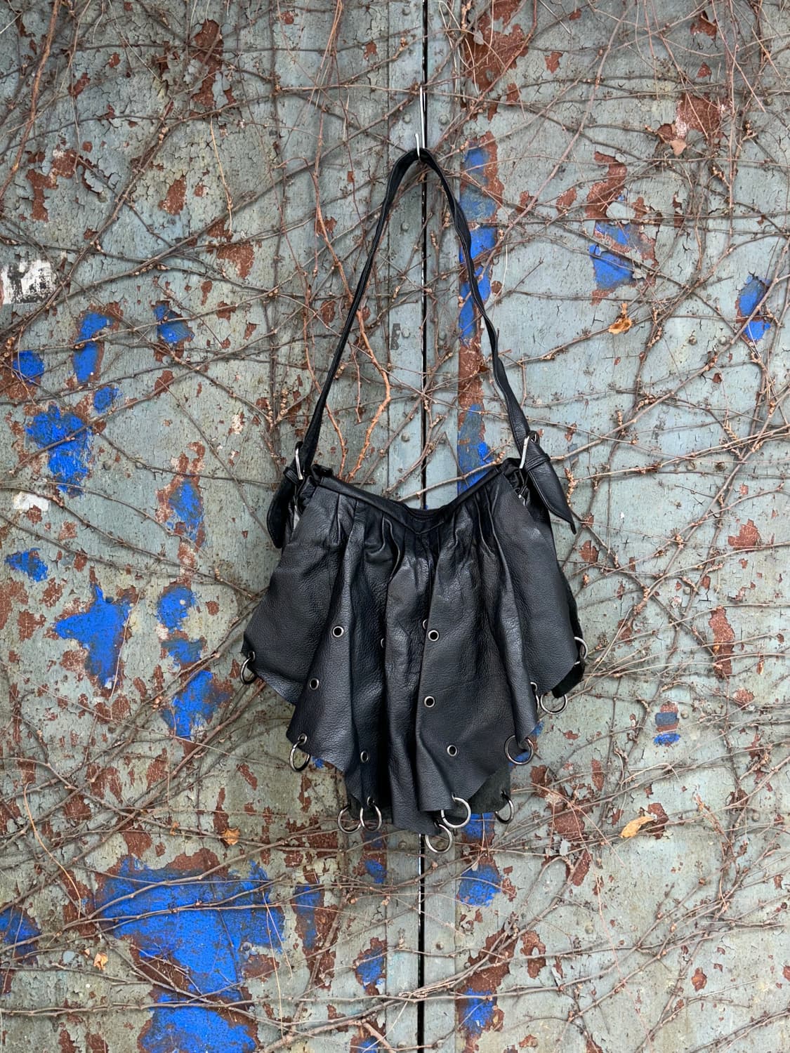 Jpn 피어싱 레더백 상품이미지3