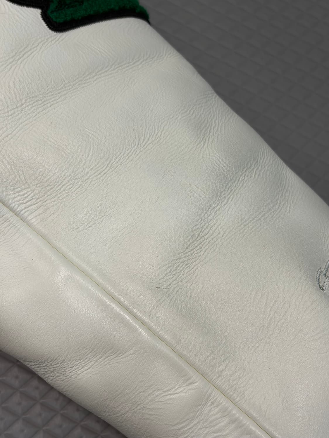 스투시x아워레가시 x데님피어스 바시티 자켓 S 상품이미지4