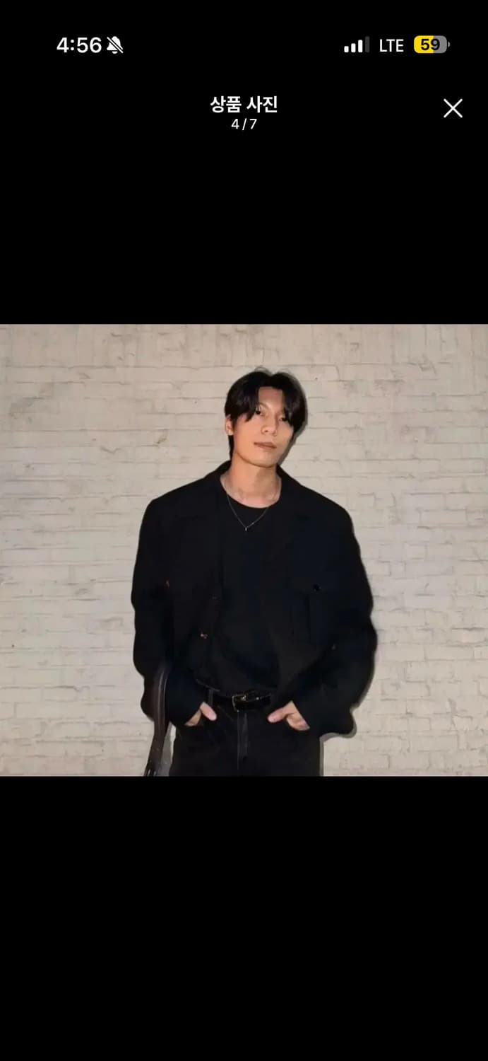 [L] 렉토 카일 밀리터리 울 블렌드 숏 크롭 자켓 상품이미지4