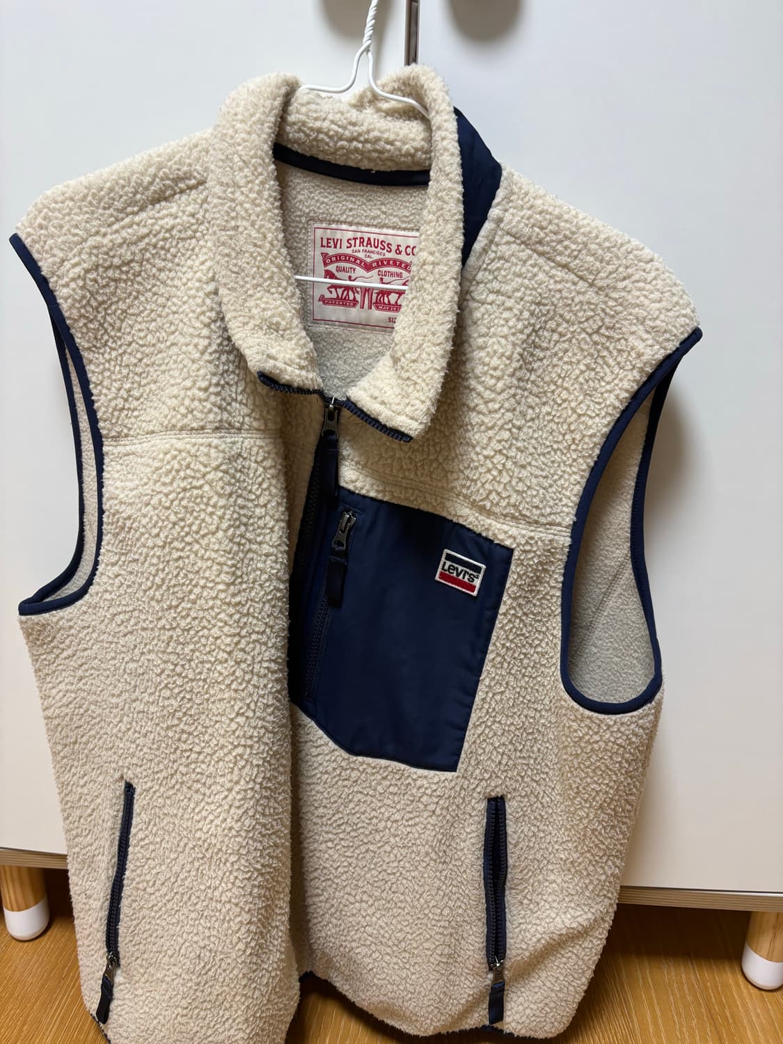 리바이스 플리스 조끼 상품이미지1