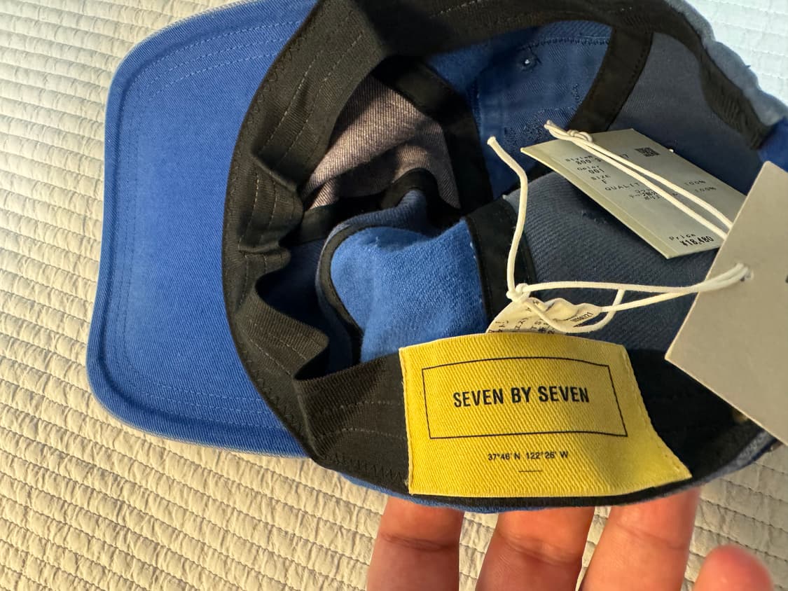 세븐바이세븐 6P 캡 모자 상품이미지5