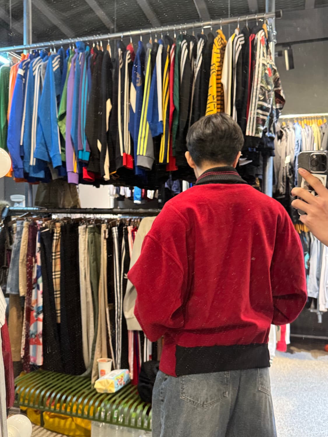 istante 레드 자켓 상품이미지2