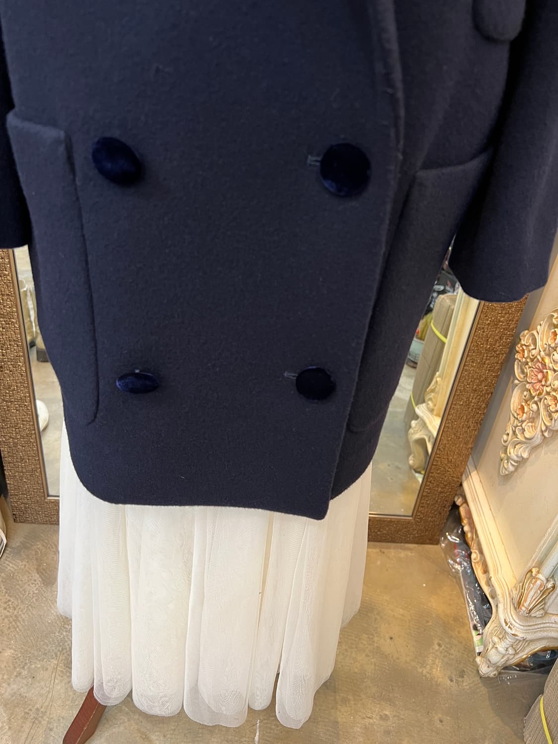 COATE 더블 블레스드 울 코트 상품이미지6