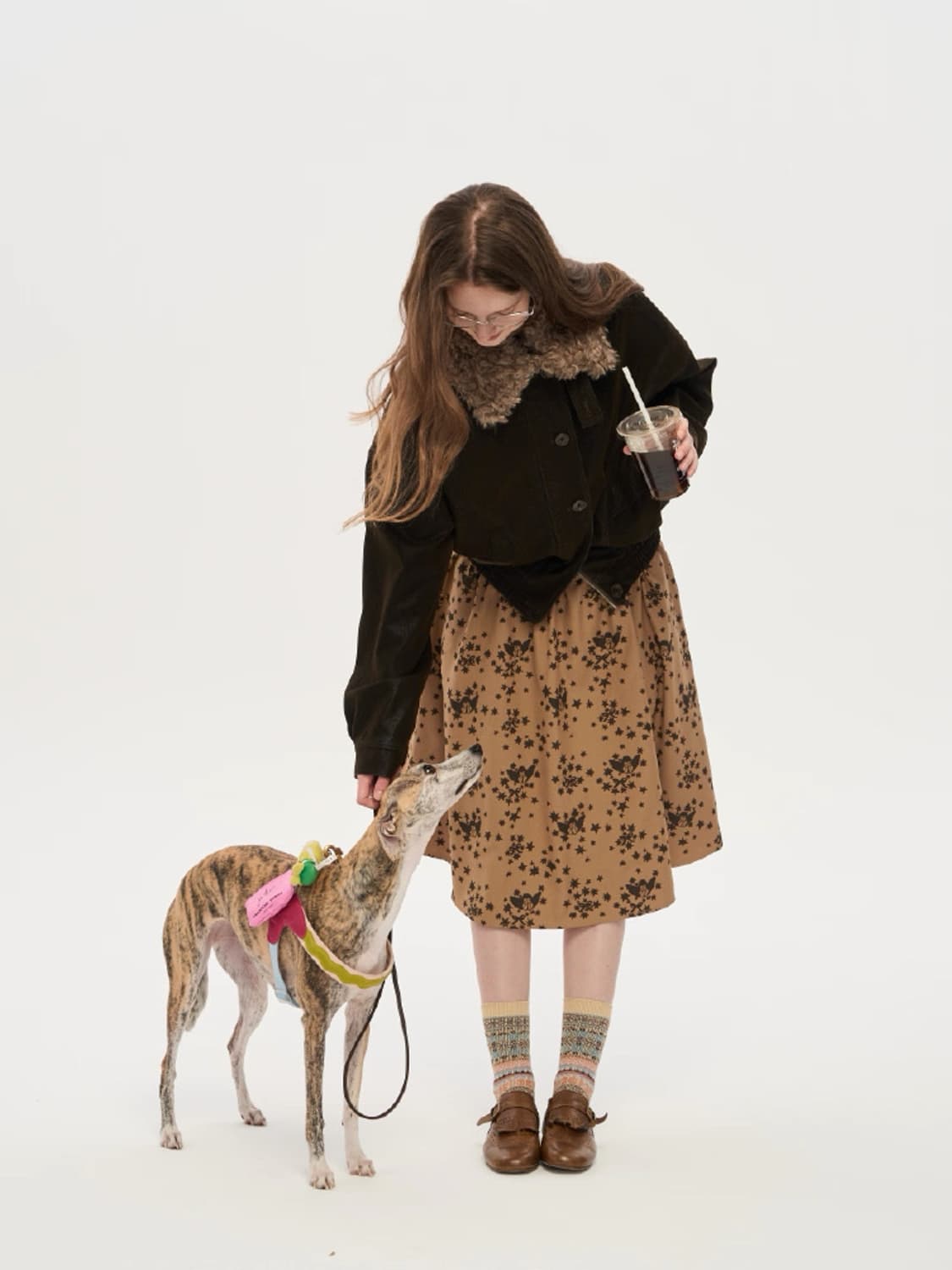 Local tag 가죽 코트 상품이미지2